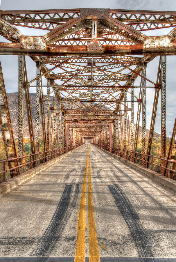 Gillespie Bridge Digital Art by Dan Stone