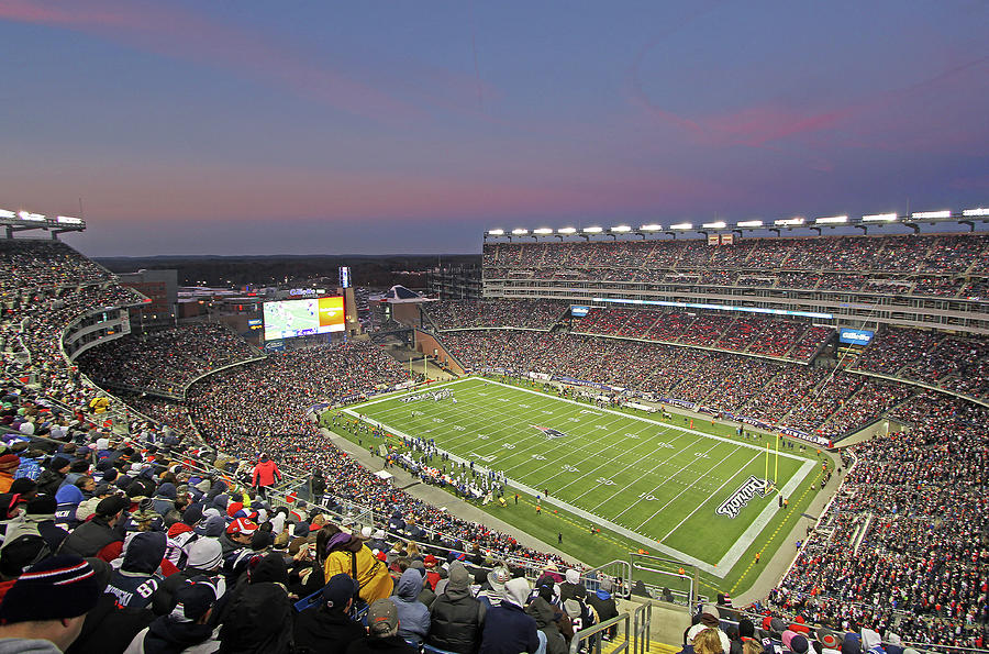 New England Patriots Wall Art at Gillette Stadium in Foxboro 