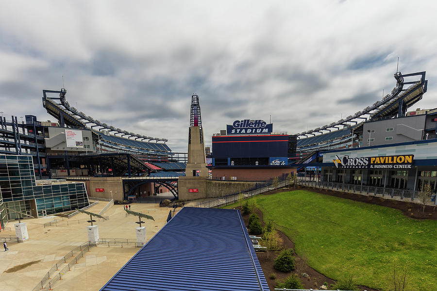 Gillette Stadium Photograph by Brian MacLean