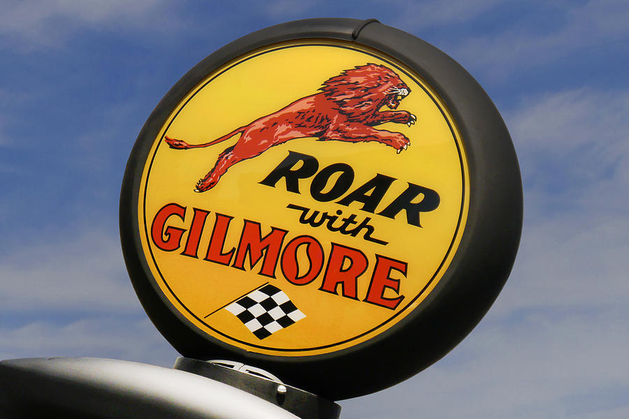 Gilmore Gas Globe Photograph by Mike McGlothlen