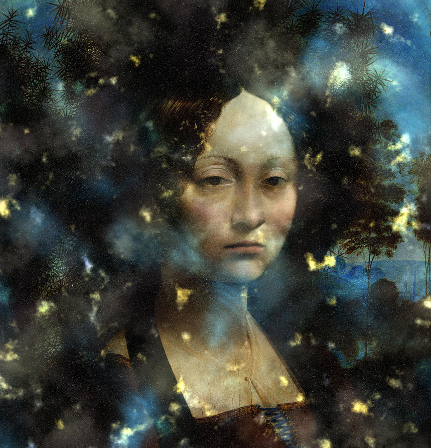 Ginevras Selfie Digital Art by Laura Boyd