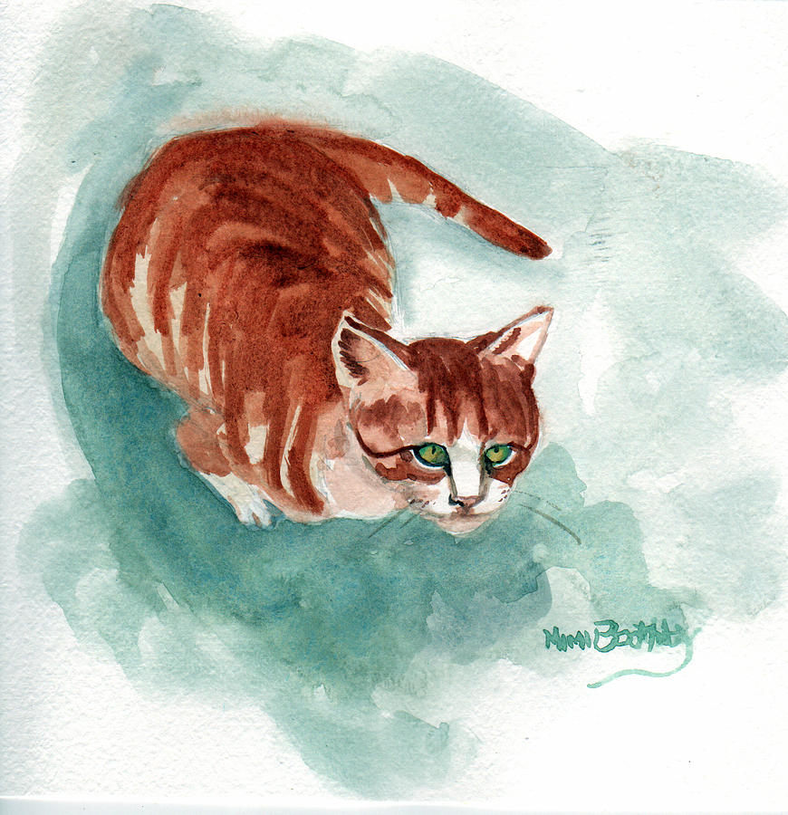 Ginger boy 2 Painting by Mimi Boothby