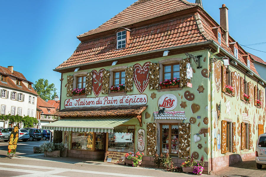 Ginger bread museum at Gertwiller Photograph by Claudio Maioli