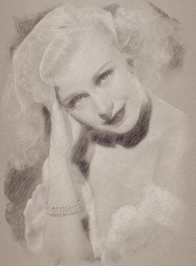 Ginger Rogers Painting