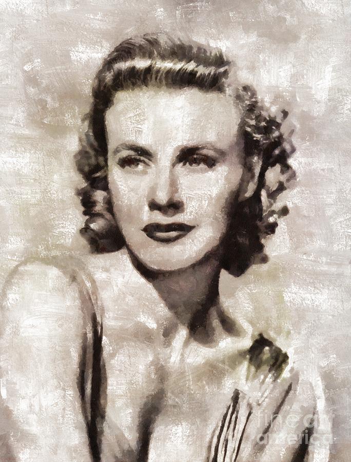 Ginger Rogers, Hollywood Legend By Mary Bassett Painting