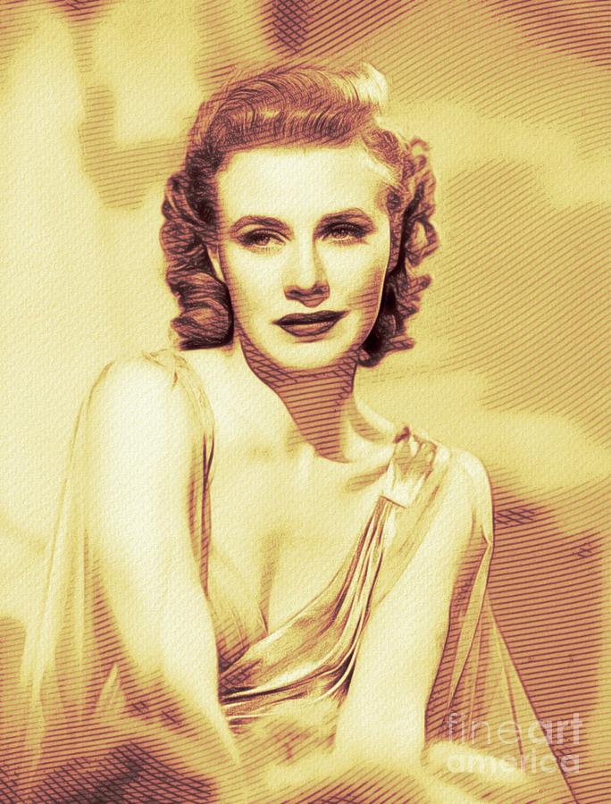 Ginger Rogers, Hollywood Legends Digital Art