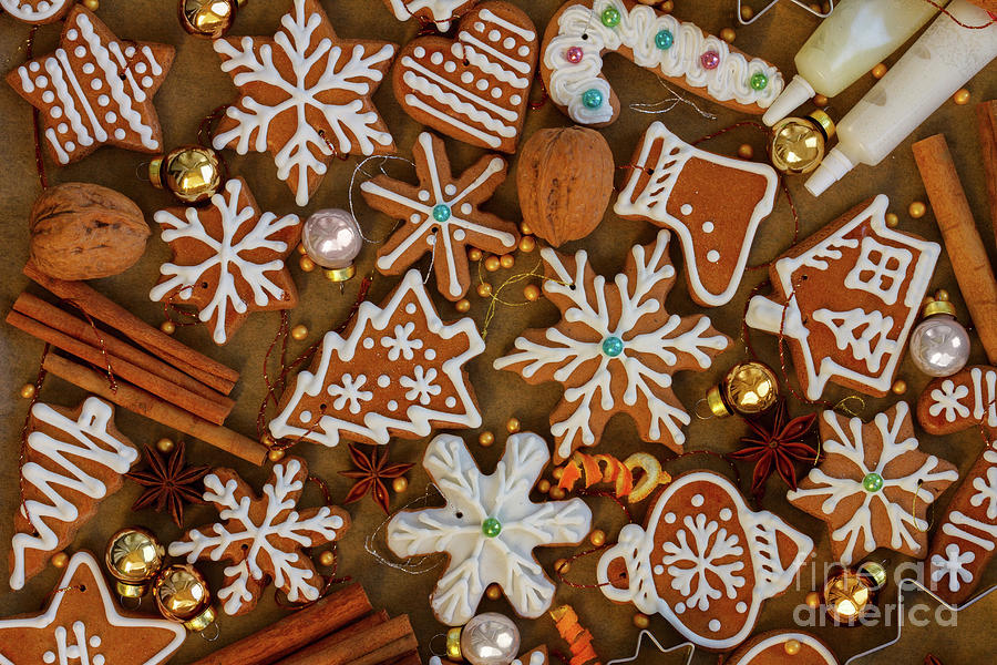 Gingerbread Cookies Photograph by Anastasy Yarmolovich