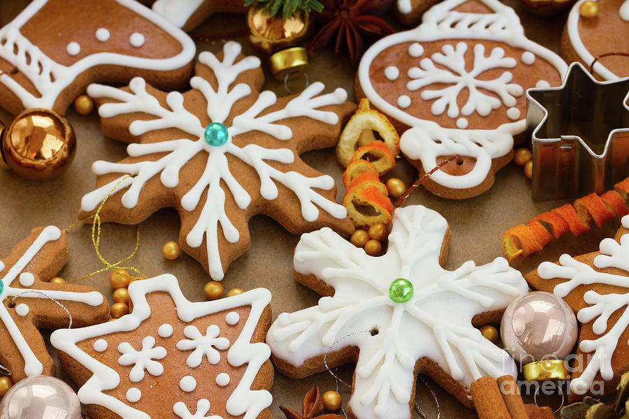 Gingerbread Cookies for Christmas 2 Photograph by Anastasy Yarmolovich