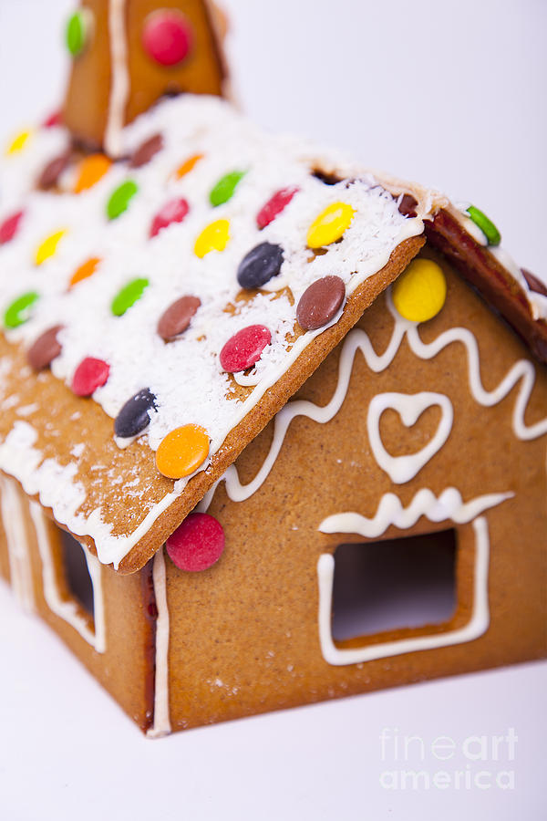 Gingerbread house Photograph by Sophie McAulay