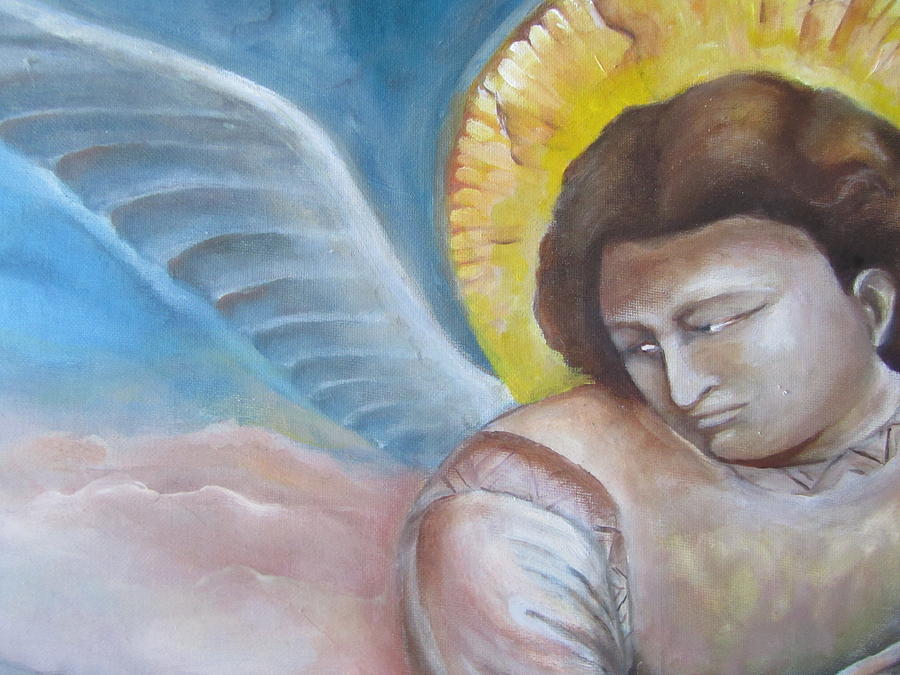 Giotto's Angel Of Epiphany Painting by Maria Milazzo