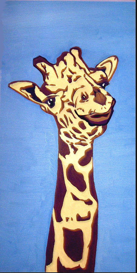 Giraffe Painting - Giraffe by Darren Stein