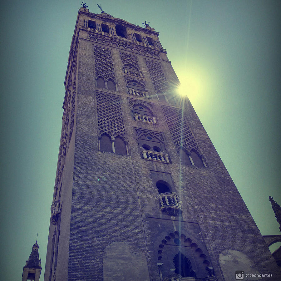 Architecture Photograph - Giralda Tower. Seville. by Miguel Angel