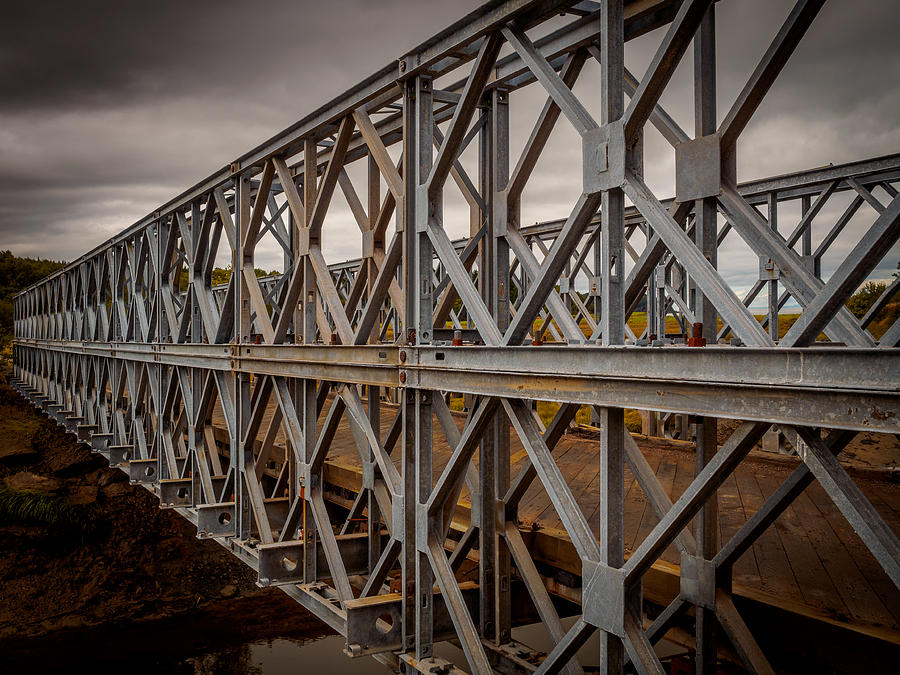 Girder Bridge Photograph by Mark Llewellyn