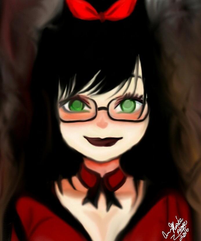Girl Digital Art By Ann Marie Barnes