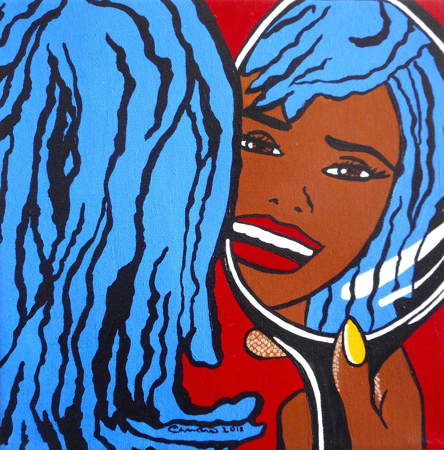 Girl In The Mirror Painting By Chantee Benefield