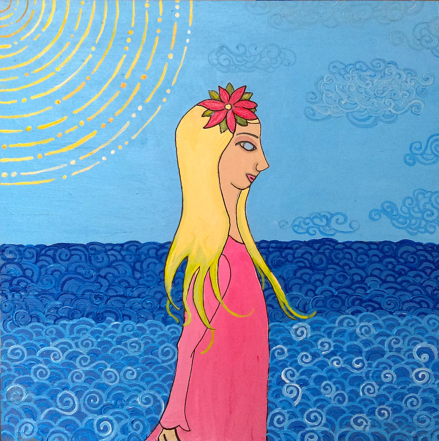 Girl in the Water by Caroline Sainis Girl in the Water by Caroline Sainis