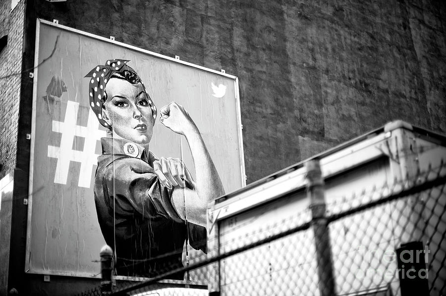 Girl Power New York City Photograph by John Rizzuto