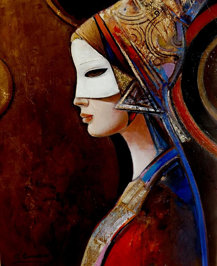 mask paintings