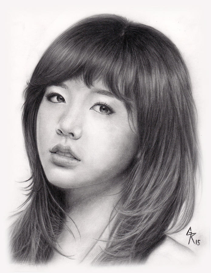 Girls' Generation Sunny Lee Drawing by Gerald Rempis - Pixels