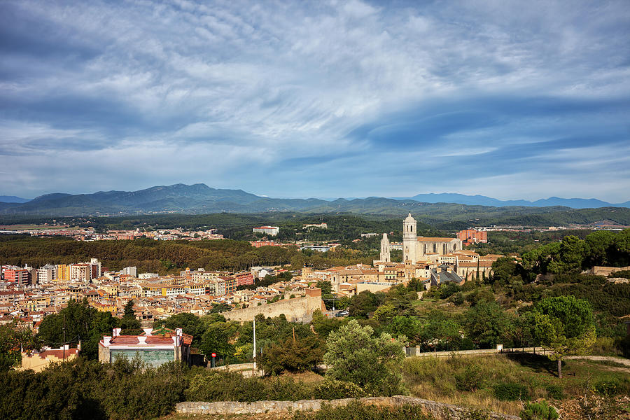 Girona City and Province Landscape in Catalonia Photograph by Artur Bogacki