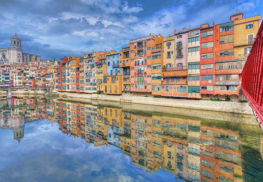 Girona City Photograph by Nadia Sanowar