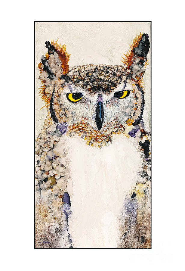 Give a Hoot Too Painting by Jan Killian