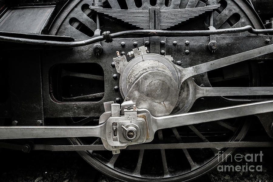Steam Train Wheel Photograph by M G Whittingham