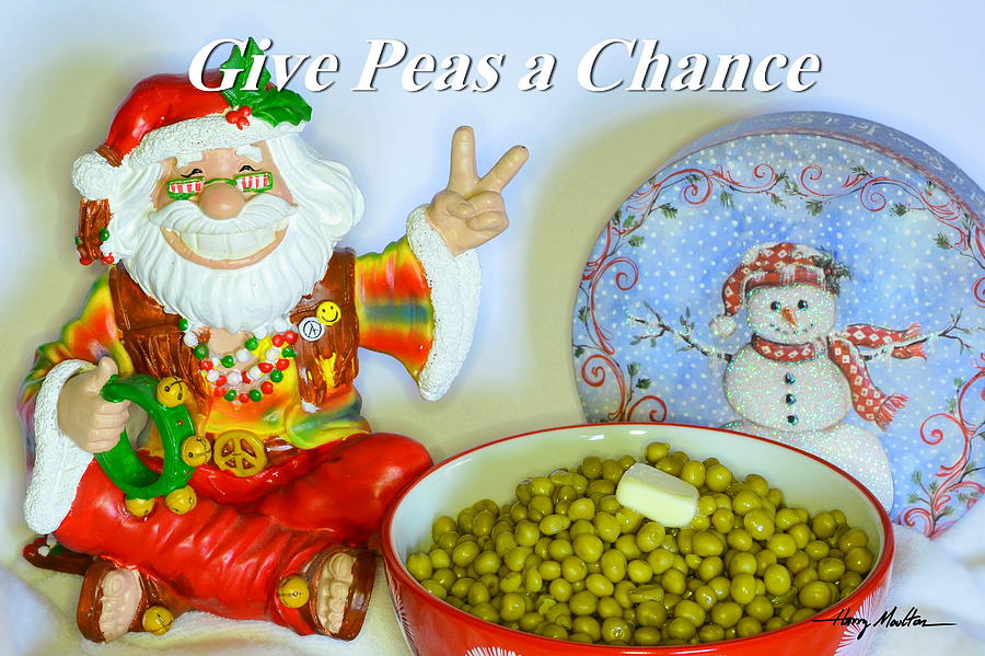 Give Peas a Chance Photograph by Harry Moulton