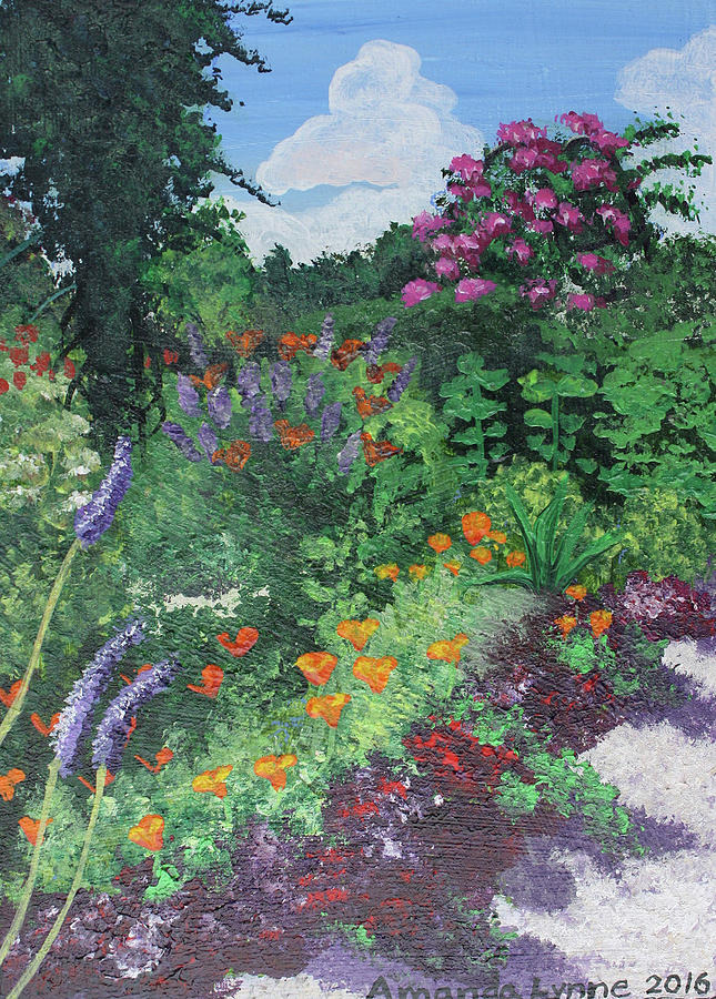 Giverny Painting by Amanda Lynne