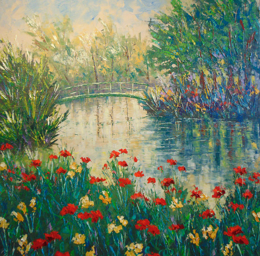 Giverny Painting by Frederic Payet