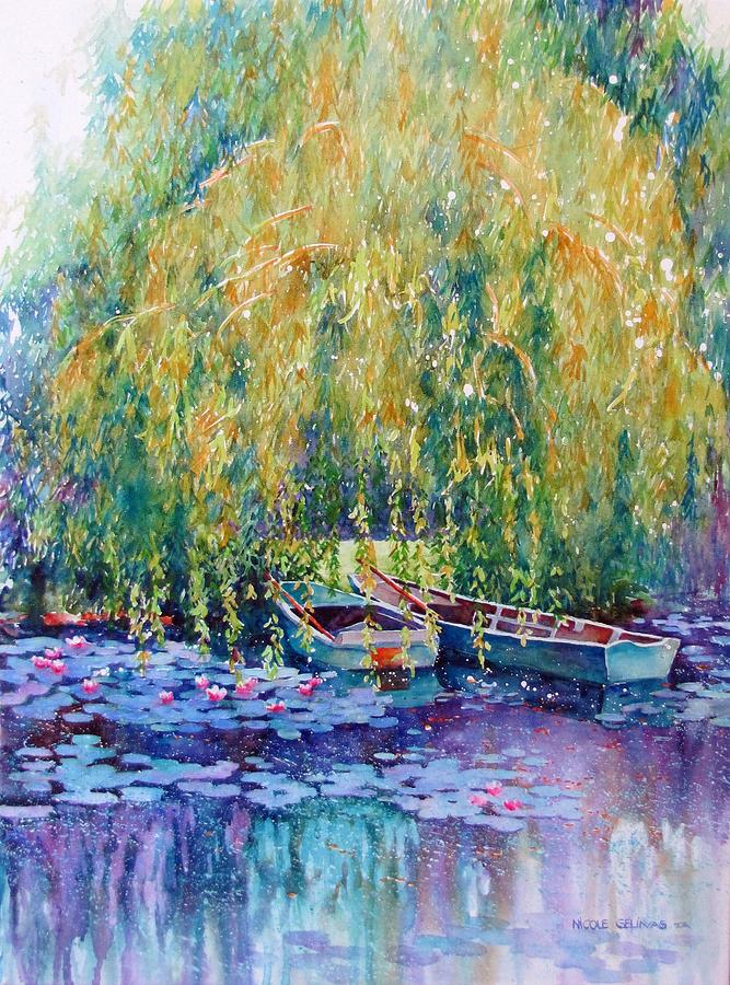 Giverny Painting by Nicole Gelinas