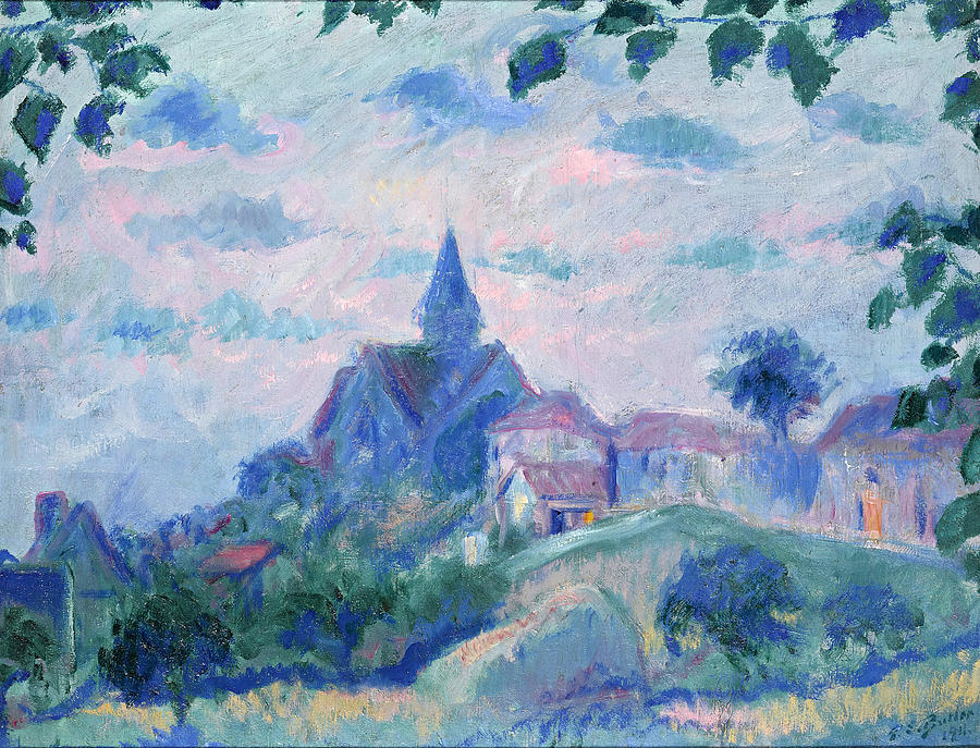Giverny Painting by Theodore Earl Butler