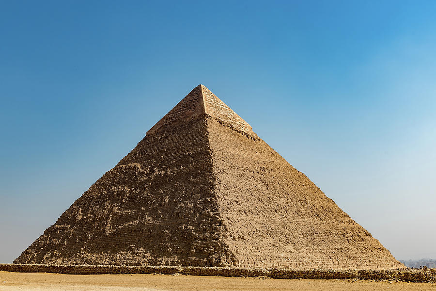 Giza Plateau - Khufu Pyramid - Cairo Egypt Photograph by Jon Berghoff ...