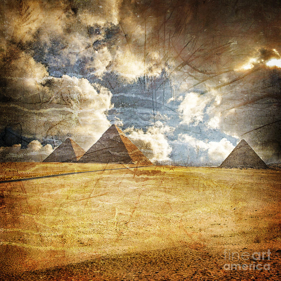 Giza Pyramids Photograph by Sophie McAulay