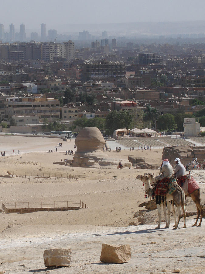 Giza to Cairo Photograph by Richard Deurer