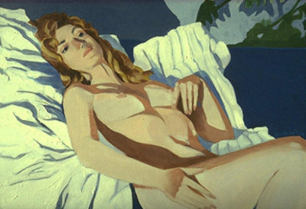 Nude Painting - Gizelle by Neal Smith-Willow