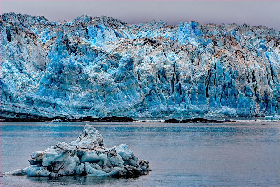 Glacial Blue Photograph by David Andersen