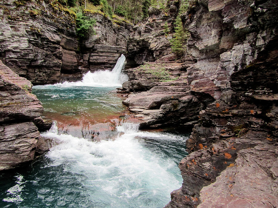 Glacial Cascades Photograph by Jennifer McMahon - Fine Art America