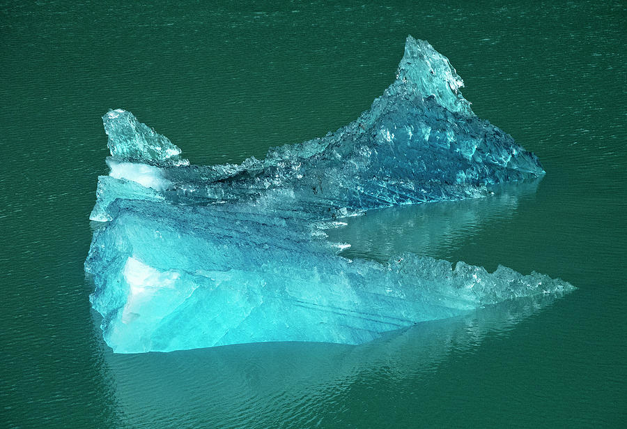 Glacial Ice Photograph by Doug Davidson