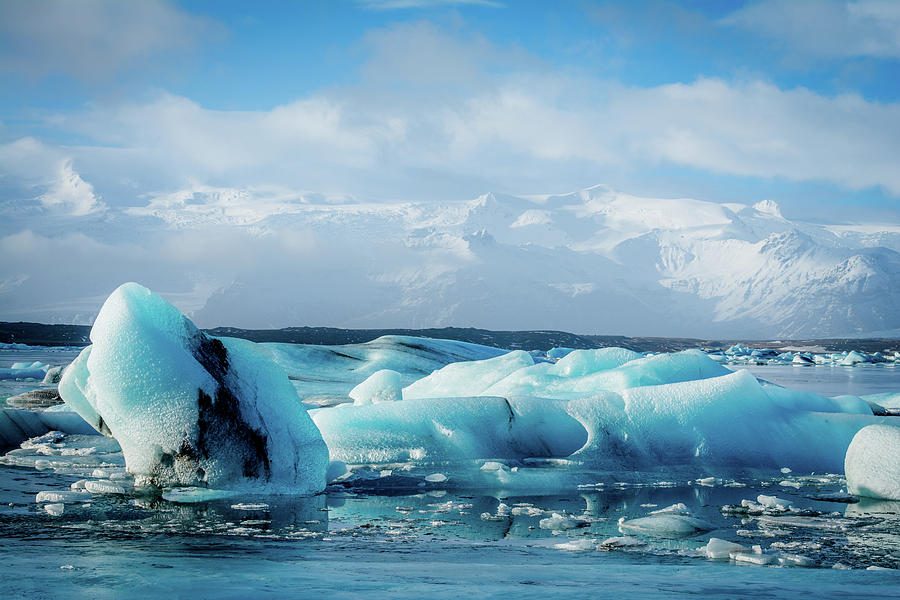 Nature Photograph - Glacial Ice by Sarah M Taylor