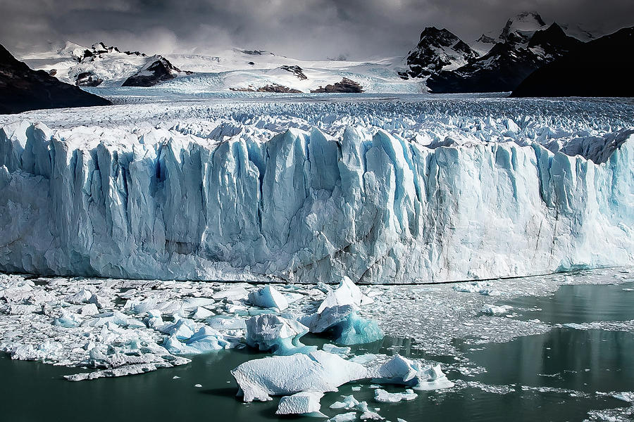 Glaciar 003 Photograph by Ryan Weddle
