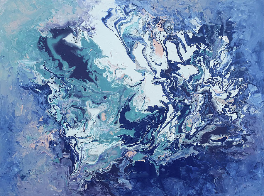 Glaciation Painting by Amanda Millman - Fine Art America