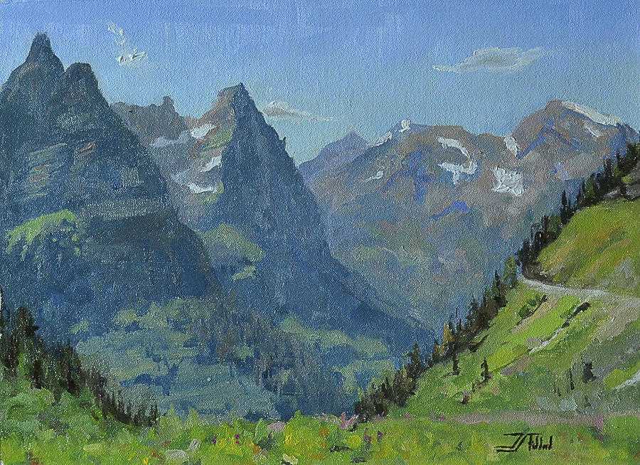 Glacier Afternoon by Jan Christiansen Glacier Afternoon by Jan Christiansen