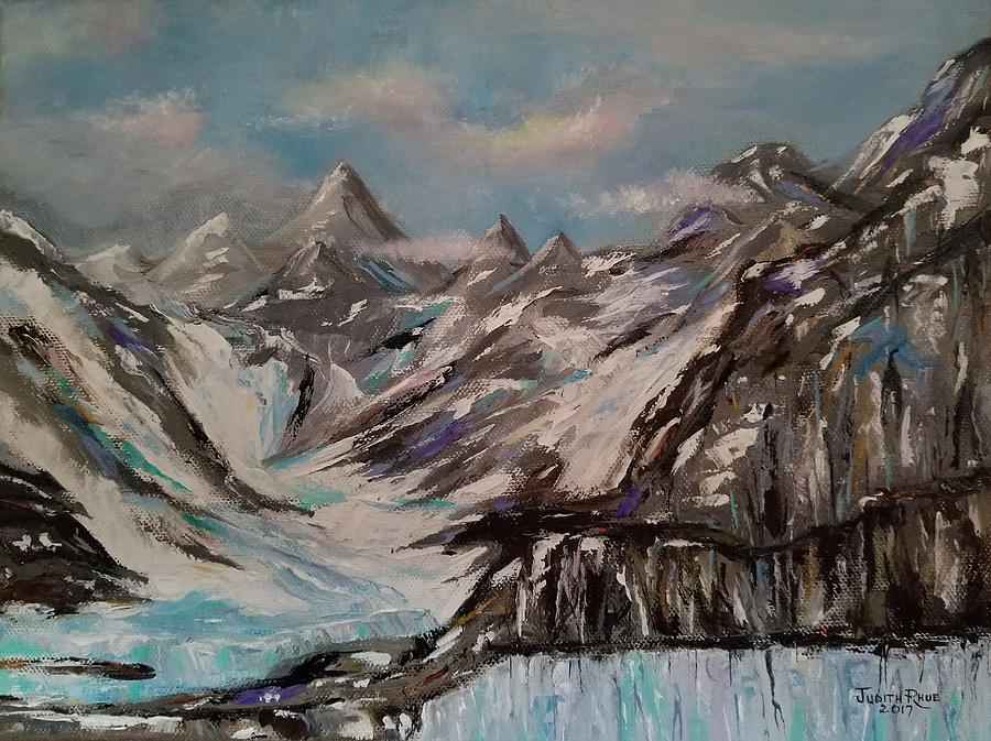 Glacier Bay, Alaska Painting by Judith Rhue