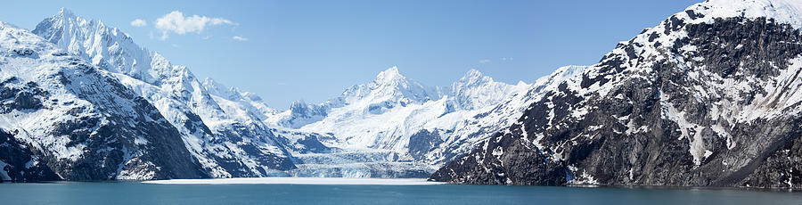 Glacier Bay Panorama Photograph by Ramunas Bruzas