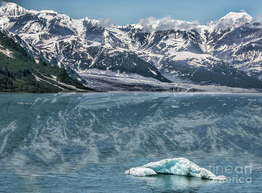 Glacier Bay Reflections Photograph by Shirley Mangini