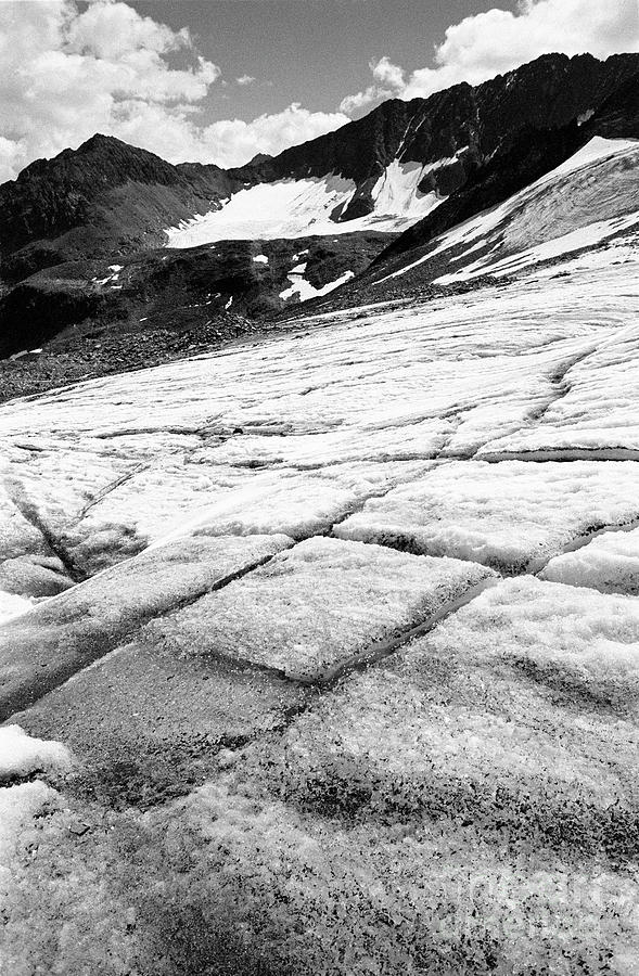 Glacier cracks Photograph by Riccardo Mottola