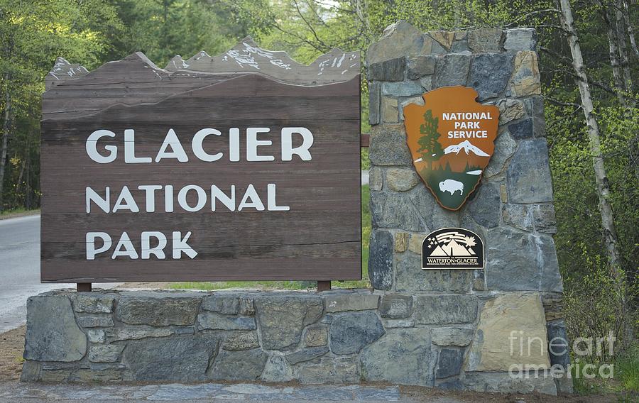 Glacier Entrance Photograph