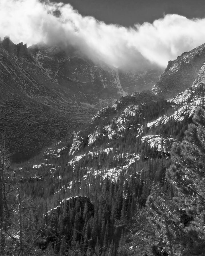 Rocky Mountain National Park Photograph - Glacier Gorge Verticle by Crystal Garner