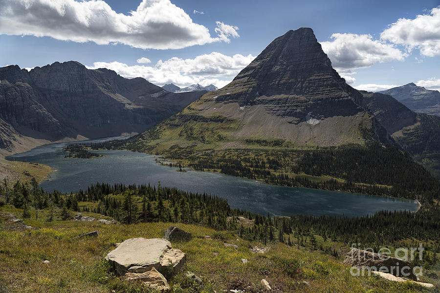 Glacier - Hidden Lake and Bearhat Photograph by Jemmy Archer